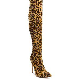 Suede over the knee boots